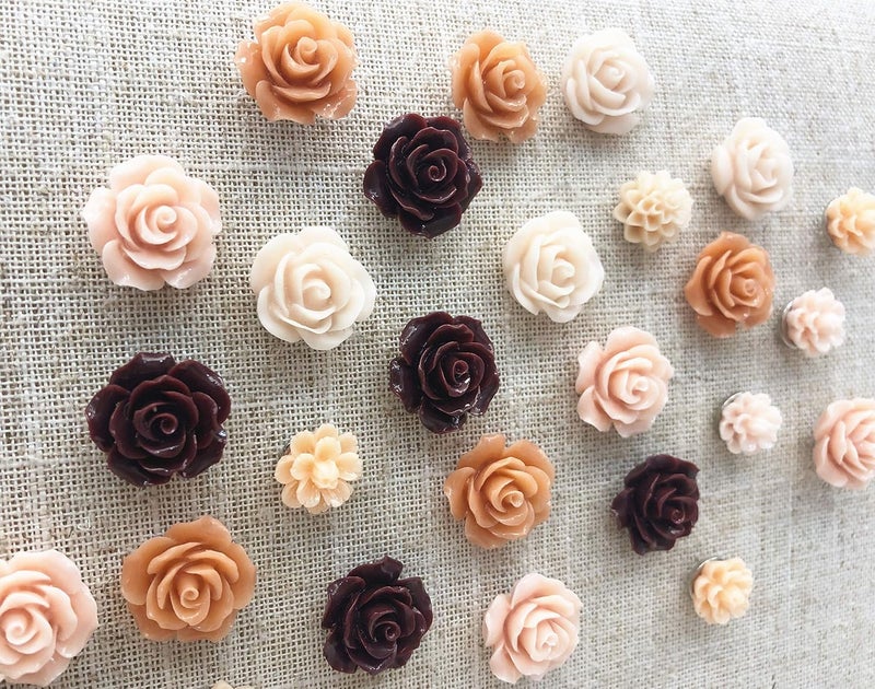 Temoyj Seven YJ.Push Pins 24 Pcs,Decorative ThumbTacks for CorkBoard,Feature Wall, Office Organization or Home - Image 1